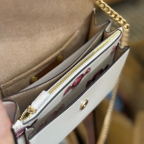 Coach Ivory Candy Print Shoulder Bag - Picture 8 of 10